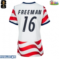 USA Alex Freeman #16 Hjemmedrakt Dame VM 2026 Kortermet